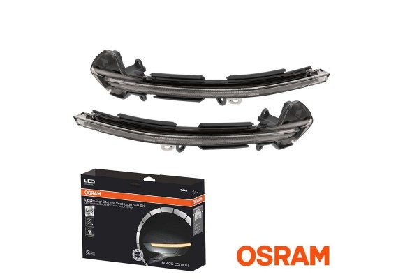 Φλας Καθρέπτη Για Seat Leon 5F 2012-, Ibiza Kj 2018- , Arona Kj 2018- Osram Dynamic Led Φιμέ 2 Τεμάχια