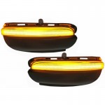 Φλας Καθρέπτη Για Vw Golf 6 Vi 08-12 / Touran 10-15 Osram Dynamic Led Canbus Μαύρο 2 Τεμάχια