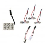 Λαμπα ΠΛΑΦΟΝ. 24V 6LED Λευκο - Κοκκινο - Μπλε