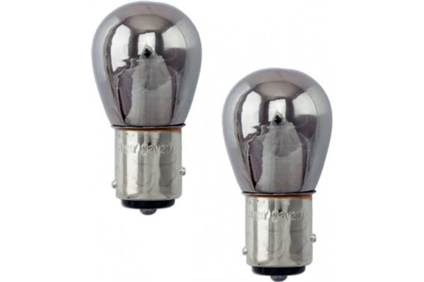 Λαμπες S25 12V 21W BA15S AMBER+CHROME X-TEC