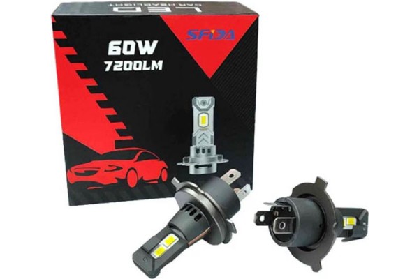 Λάμπες Led Η4/ΗΒ2/9003 60W 7200LM 2 Τεμάχια