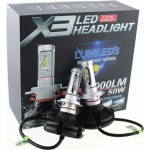 Led Kit X3 Headlight H4 6000LM 50W Led Kit X3 Headlight H4 6000LM 50W