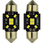 Λάμπες 8 Led Canbus Σωληνωτή 31mm 600484-1004555 2 Τεμάχια