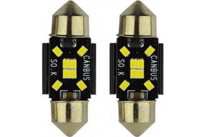 Λάμπες 8 Led Canbus Σωληνωτή 31mm 600484-1004555 2 Τεμάχια