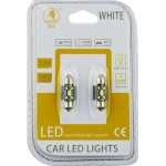 Λάμπες 8 Led Canbus Σωληνωτή 31mm 600484-1004555 2 Τεμάχια