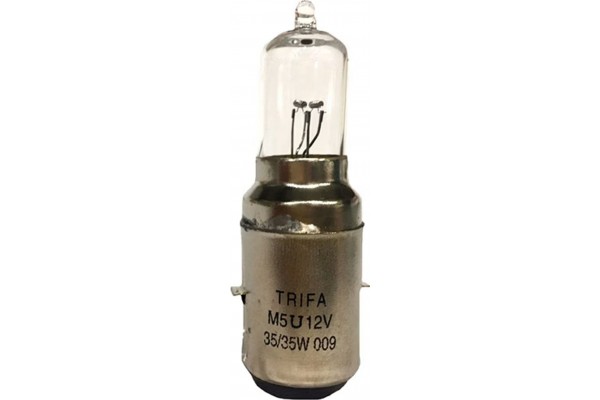 Λάμπα Moto Trifa Αλογόνου 00453 M5 BA20D BT0 12V 35/35W Λάμπα Moto Trifa Αλογόνου 00453 M5 BA20D BT0 12V 35/35W