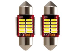 Λάμπες T10 10 Led Canbus Σωληνωτή 100283 2 Τεμάχια
