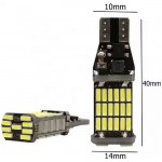 Λάμπες T10 45 Led 12V Canbus Λευκές 600667 2 Τεμάχια