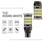 Λάμπες T10 45 Led 12V Canbus Λευκές 600667 2 Τεμάχια