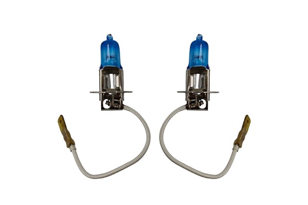 Λάμπες H3 12V 55W>100W Λευκό 5000Κ 2 Τεμάχια Λάμπες H3 12V 55W>100W Λευκό 5000Κ 2 Τεμάχια