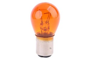 Λάμπες Φλας PY21W ΒΑU15S Πορτοκαλί 12Volt 21Watt E11 Marked 2 Τεμάχια