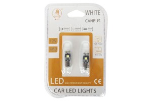 Λάμπες T10 3 Led Canbus W5W 600260 2 Τεμάχια