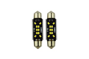 Λάμπες 10 Led Canbus Σωληνωτή 41mm C5W 600485-100452-100287 2 Τεμάχια