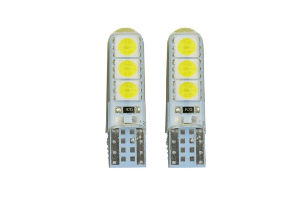 Λάμπες T10 6 Led W5W 2Τμχ