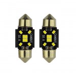 Λάμπες 8 Led Canbus Σωληνωτή 31mm 600484-1004555 2Τμχ