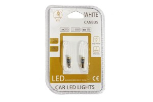 Λάμπες T10 1 Led Canbus W5W Ψείρες 600264 2 Τεμάχια