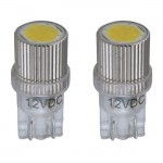 Λάμπες T10 Led 12V 1W Λευκές Racesport Lit02372 Τεμάχια