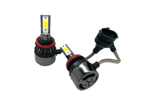 Λάμπες Led H8/Η9/Η11 C12 12/24V 36W 5500LM 6000K 2 Τεμάχια