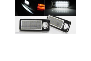 Led Φαναράκια Πινακίδας Για Audi A6 C5 97-04 Avant Ζευγάρι 2 Τεμάχια