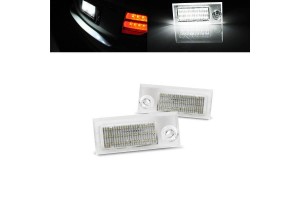Led Φαναράκια Πινακίδας Για Audi A6 C5 97-04 Sedan Canbus Ζευγάρι 2 Τεμάχια