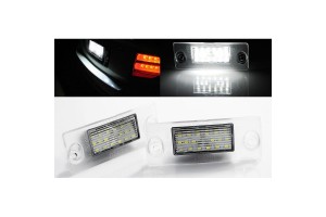 Led Φαναράκια Πινακίδας Για Audi A3 8L 96-00 , A4 B5 Sedan/Combi 94-98 Ζευγάρι 2 Τεμάχια