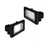 Led Φαναράκια Πινακίδας Για Bmw 1 E82,E88 / 3 E90,E91,E92,E93,F30, F31,F32,F33 / 4 F36,F34 / 5 E39,E60,E61,F10,F11 / X3 F25 / X5 E70,F15 / X6 E71,E72 Canbus 2 Τεμάχια