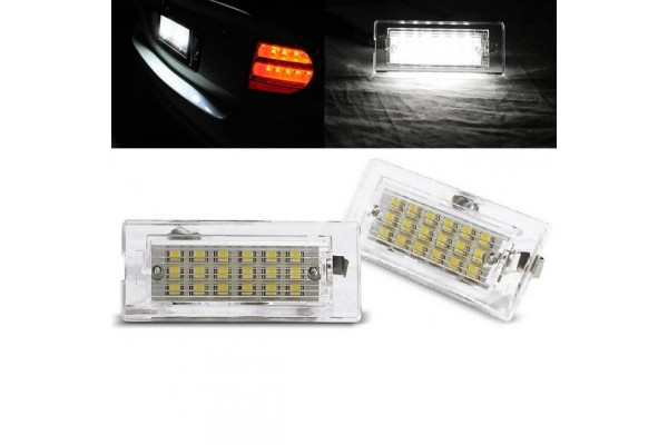 Led Φαναράκια Πινακίδας Για Bmw X3 E83 2004-2010 / X5 E53 Ζευγάρι 2 Τεμάχια