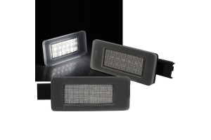 Led Φαναράκια Πινακίδας Για Peugeot 308/208/2008/207 Cc / Citroen C5 08-15 Ζευγάρι 2 Τεμάχια