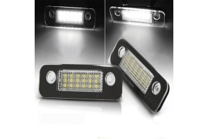 Led Φαναράκια Πινακίδας Για Ford Fiesta 02-05 / Fusion 02-12 / Mondeo 96-00 Ζευγάρι 2 Τεμάχια