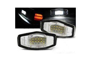 Led Φαναράκια Πινακίδας Για Honda Civic , City , Accord , Legend Ζευγάρι 2 Τεμάχια