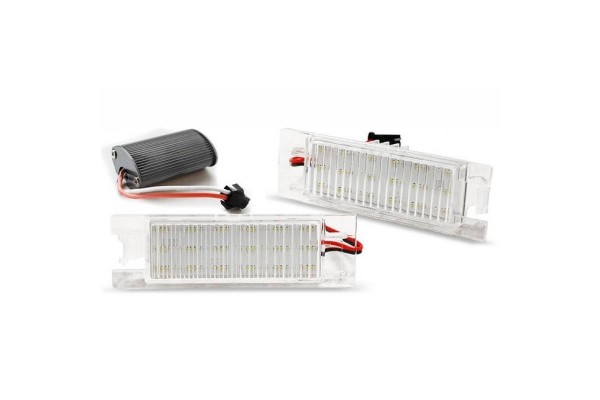 Led Φαναράκια Πινακίδας Για Opel Astra H , Astra J , Zafira B ,Corsa D , Insignia / Hyundai IX35 Με Canbus Ζευγάρι 2 Τεμάχια