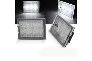 Led Φαναράκια Πινακίδας Για Land Rover Range Rover Sport L320 05-12 / Discovery 3 , 4 / Freelander 2 Ζευγάρι 2 Τεμάχια