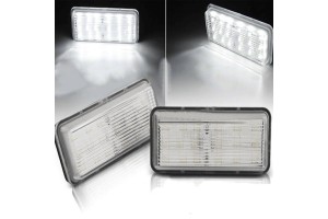 Led Φαναράκια Πινακίδας Για Toyota Land Cruiser 98-14 / Lexus Lx 98-12 , Gx 02-09 Ζευγάρι 2 Τεμάχια