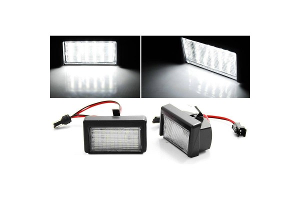 Led Φαναράκια Πινακίδας Για Mercedes-Benz ML-Class W164 05-11 Ζευγάρι 2 Τεμάχια