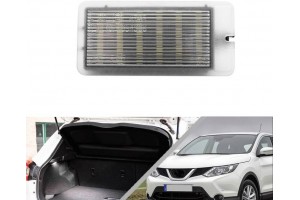 Εσωτερικά Φώτα Πορτμπαγκάζ Led Για Nissan Qashqai J11, Juke, Renault Clio 05-12 , Megane 03-09 , Grand Scenic 05-08Ζευγάρι 2 Τεμάχια