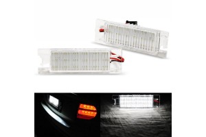 Led Φαναράκια Πινακίδας Για Opel Astra H 04-09 , Zafira B 05-14,Corsa D 06-11 Χωρίς Canbus Ζευγάρι 2 Τεμάχια
