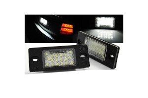 Led Φαναράκια Πινακίδας Για Vw Touareg 7L / Tiguan 5N /Golf V, IV, Combi / Porsche Cayenne 9PA Canbus Ζευγάρι 2 Τεμάχια
