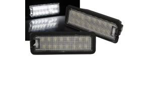 Led Φαναράκια Πινακίδας Γιαvw Golf Vii / Passat B7 / B8 / Polo / Scirocco / Beetle / Eos / Seat Leon 5F / Exeo Plug&Play 2 Τεμάχια