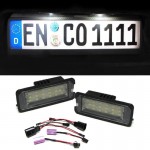 Led Φαναράκια Πινακίδας Για Vw Golf / Polo / Scirocco / Passat / Beetle / Lupo Ζευγάρι 2 Τεμάχια