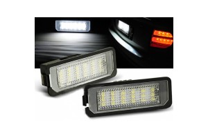 Led Φαναράκια Πινακίδας Για Vw Golf, Passat, Polo, Beetle, Eos, Phaeton, Lupo Ζευγάρι 2 Τεμάχια
