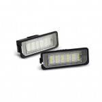 Led Φαναράκια Πινακίδας Για Vw Golf, Passat, Polo, Beetle, Eos, Phaeton, Lupo Ζευγάρι 2 Τεμάχια