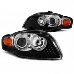 Μπροστινά Φανάρια Set Για Audi A4 B7 04-08 Angel Eyes Black H7/H7 Depo Μπροστινά Φανάρια Set Για Audi A4 B7 04-08 Angel Eyes Black H7/H7 Depo