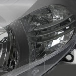 Φανάρι Μπροστινό Αριστερό Για Fiat Grande Punto 05-08 Μαύρα "Abarth Look" H4 Με Μοτέρ Tyc
