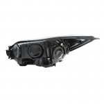 Μπροστινά Φανάρια Set Για Ford Focus 11-14 Drl Tube Lights Μαύρα H1/H7 Με Μοτέρ Depo