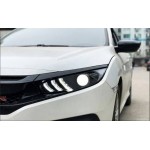 Μπροστινά Φανάρια Set Για Honda Civic FC5 2016-2021 Munstang Look Led Black