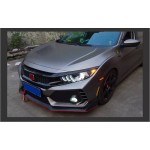 Μπροστινά Φανάρια Set Για Honda Civic FC5 2016-2021 Munstang Look Led Black