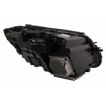 Μπροστινά Φανάρια Set Για Mercedes-Benz C-Class W205 14-20 Upgrade To Maybach Full Led Drl Μαύρα Με Μοτέρ Carner