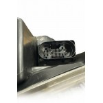 Μπροστινά Φανάρια Set Για Mercedes-Benz C-Class W205 14-20 Upgrade To Maybach Full Led Drl Μαύρα Με Μοτέρ Carner