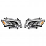 Μπροστινά Φανάρια Set Για Mercedes-Benz Sprinter W907 2018-2023Μαύρα Full Led Carner Μπροστινά Φανάρια Set Για Mercedes-Benz Sprinter W907 2018-2023Μαύρα Full Led Carner