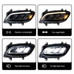 Μπροστινά Φανάρια Set Για Mercedes-Benz Sprinter W907 2018-2023Μαύρα Full Led Carner Μπροστινά Φανάρια Set Για Mercedes-Benz Sprinter W907 2018-2023Μαύρα Full Led Carner